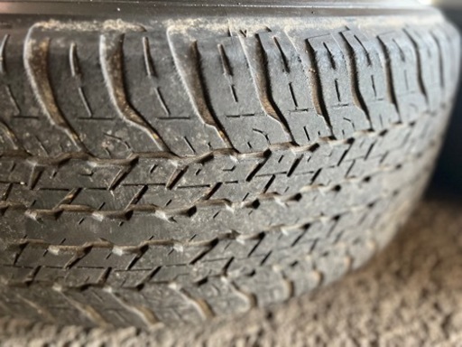 中古純正タイヤ、ホイール4本セット　265/65r/17