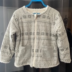 【美品】コンビミニ リバーシブルジャケット 110cmの画像