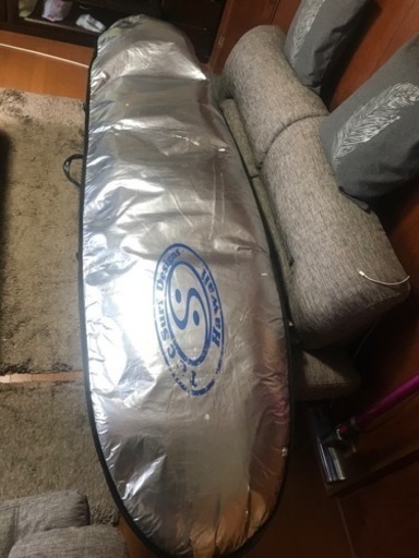 (希少)タウン&カントリー サーフボード 7’9 専用ハードケース付 ミッドレングス