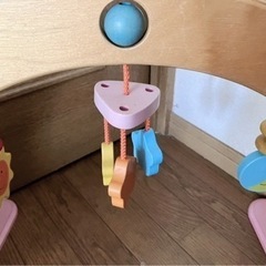大幅値下げ木製　ベビージムの画像
