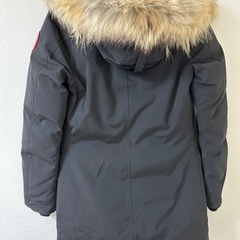 これからの季節に！カナダグース 人気デザイン ブロンテ XＳサイズ ブラック ダウンジャケットの画像