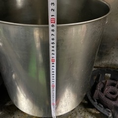 ステンレス　特大寸胴　【決まりました】の画像