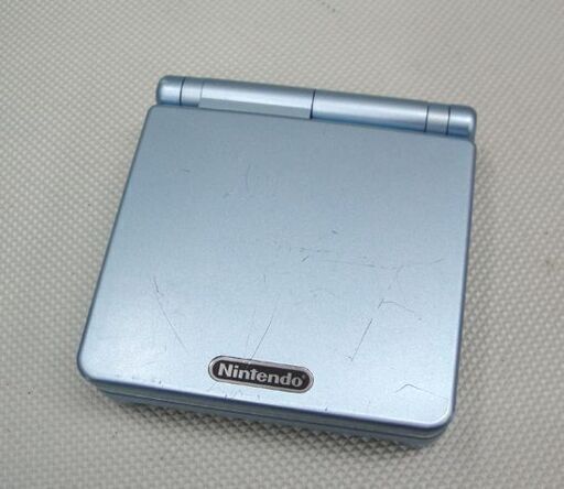 任天堂 ゲームボーイアドバンスSP AGS-001 パールブルー ACアダプタ付き GBA Nintendo GAMEBOY ADVA