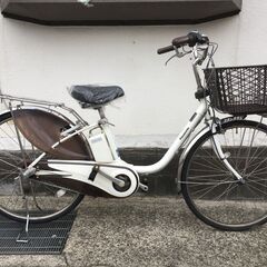 地域限定送料無料 パナソニック ビビ DX 16AH 新基準 子供乗せ 白