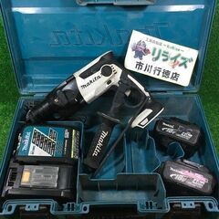 マキタ HR165D 充電式 ハンマドリル 16㎜ バッテリー2個+充電器【市川行徳店】【店頭取引限定】【中古】管理番号：ITGIODB5623W