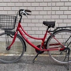 (お届け可)  外装6段変速自転車
