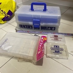 決まりました　タミヤ　ケース4点　釣具や小物入れなどにの画像