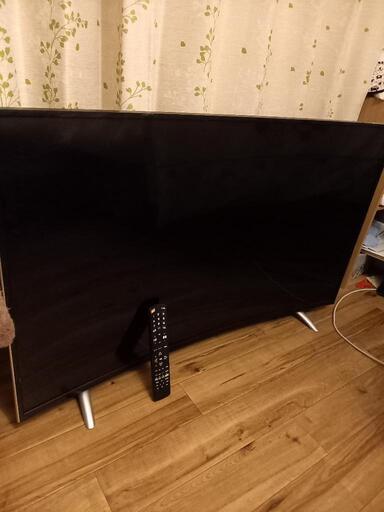 【急募】48型　カーブ液晶テレビ【値下げ】