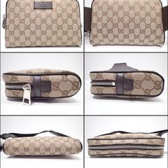 AA900 グッチ GUCCI GGキャンバス ボディバッグ 449174の画像