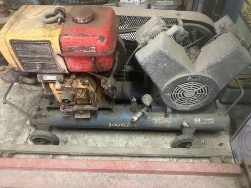 岩田　ディーゼルエンジン　コンプレッサー商談中