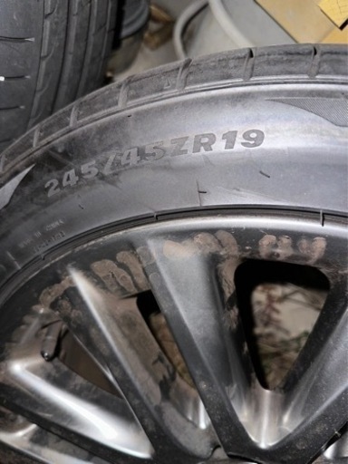 LEXUS LS460最上級グレード純正オプションノイズリダクションホイール