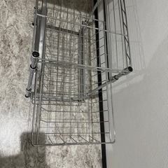 【お譲りします】スチールラック/銀ラックの画像