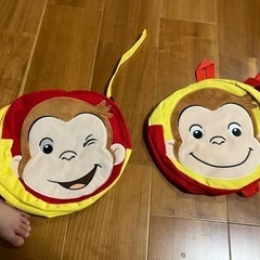 【値下げ】おさるのジョージ　リュック［未使用品］