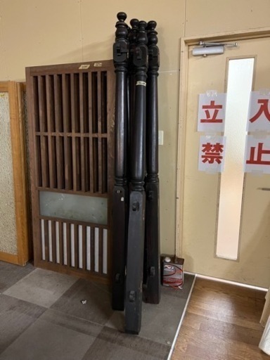 【売り切れ】※直接ご来店下さい。29日まで！柱 1本2,500円