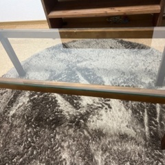 ガラスローテーブル　2個セットの画像