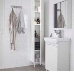 【美品】IKEA ハイキャビネットの画像