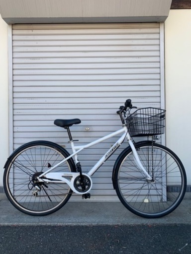 ☆前後タイヤ新古品☆ 27インチ LEDオートカゴ付クロス 防犯登録料込!! [No.251]