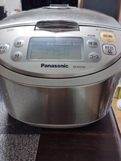 【売却済み】Panasonic SR-HG102　IH炊飯器5.5合