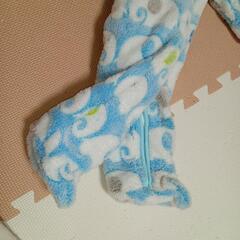 値下げ　美品　足まで包まれたベビー服の画像