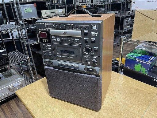 【苫小牧バナナ】DENON/デノン DVDカラオケシステム CDV-550 DVD/CD/カセット COLOMBIA 再生確認済み 現品限り♪
