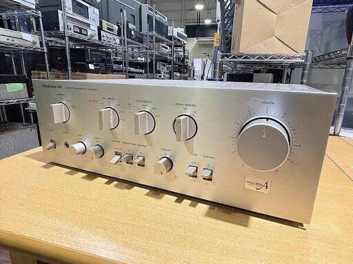 【苫小牧バナナ】Technics/テクニクス SU-V6 プリメインアンプ ステレオアンプ オーディオ機器 通電確認のみ 現品限り♪