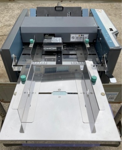 ★Duplo デュプロ製 卓上型巻折り専用機 紙折機 業務用DF-960★通電確認のみ 現状お引渡し