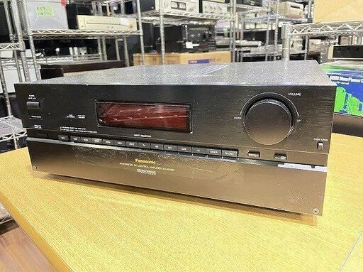 【苫小牧バナナ】Panasonic/パナソニック 5チャンネル AVアンプ SU-AV100 ドルビープロロジックを搭載 通電OK 現状渡し♪