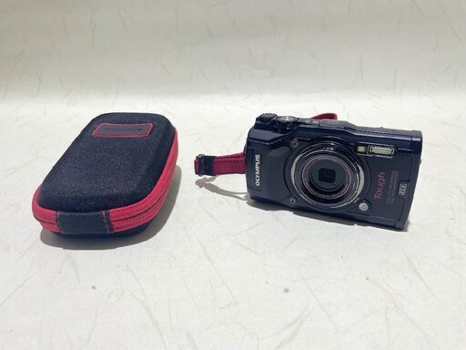 【苫小牧バナナ】OLYMPUS/オリンパス デジタルカメラ Tough ブラック 1200万画素CMOS TG-5 中古 本体のみ♪