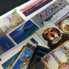 💴秘宝大放出SP💴　世界各地のポストカード・しおりなど１７個セットの画像