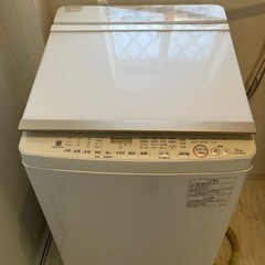 美品☆2018年購入☆TOSHIBA☆東芝☆洗濯機★10kg☆洗濯乾燥機