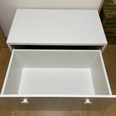 決定しました　IKEA スモースタード　ベンチ付きおもちゃ箱