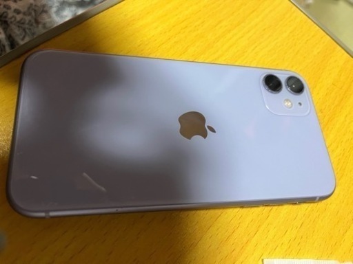 iPhone11 128G パープル　SIMロック解除済