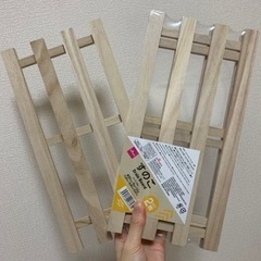 タダでお譲りします。ダイソー　すのこ３枚