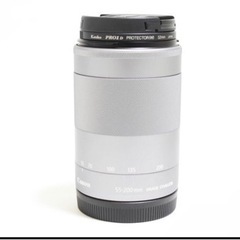  canon EF-M55-200mm F4.5-6.3 IS STM（シルバー） の画像