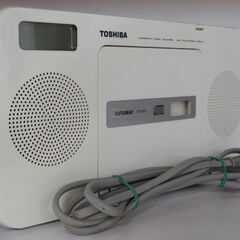 ■値下げしました■TOSHIBA 東芝 AM/FMラジオ 付きCDプレイヤー TY-CR22 (2013年製) 動作品の画像