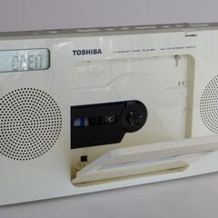 ■値下げしました■TOSHIBA 東芝 AM/FMラジオ 付きCDプレイヤー TY-CR22 (2013年製) 動作品の画像