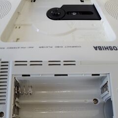 ■値下げしました■TOSHIBA 東芝 AM/FMラジオ 付きCDプレイヤー TY-CR22 (2013年製) 動作品の画像