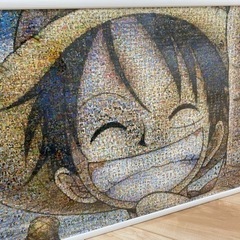 ワンピース/ルフィ/パズル/モザイクアートの画像
