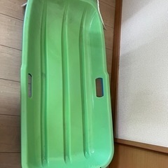 ソリ★スノーボード 1枚　緑
