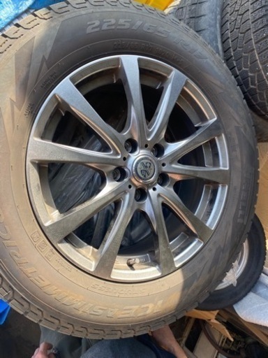 【バリ溝】レクサスNX 225/65/R17 スタッドレスタイヤ　ホイール4本セット