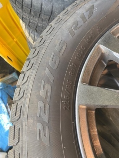 【バリ溝】レクサスNX 225/65/R17 スタッドレスタイヤ　ホイール4本セット