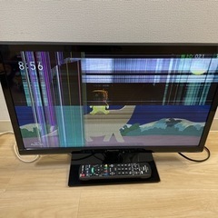 ［ジャンク品　LDC割れてます］Panasonic VIERA 2015年製の画像