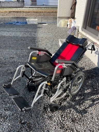 【美品】介護用車椅子（リクライニング付き）
