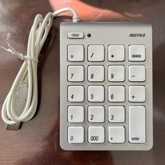 バッファロー BUFFALO 有線テンキーボード