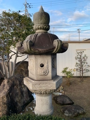 灯籠　‼️限界価格‼️春日灯籠　中古　エクステリア　定価53万
