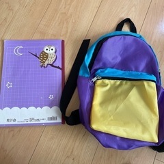 子供用リュックの画像