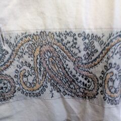 ９０'s  綿１００％ TAKEO KIKUCHI ペイズリー柄シャツ (レディース）の画像