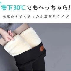 【新品未使用 よりどり3本】裏起毛 極暖 ボア レギンス スキニー 美脚効果 美脚ライン 美脚パンツの画像