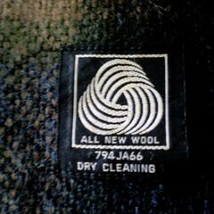 70's ビンテージ  三越オリジナル ウール 100% マフラー の画像