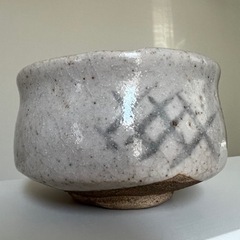 志野焼　椀　骨董品　美術品の画像